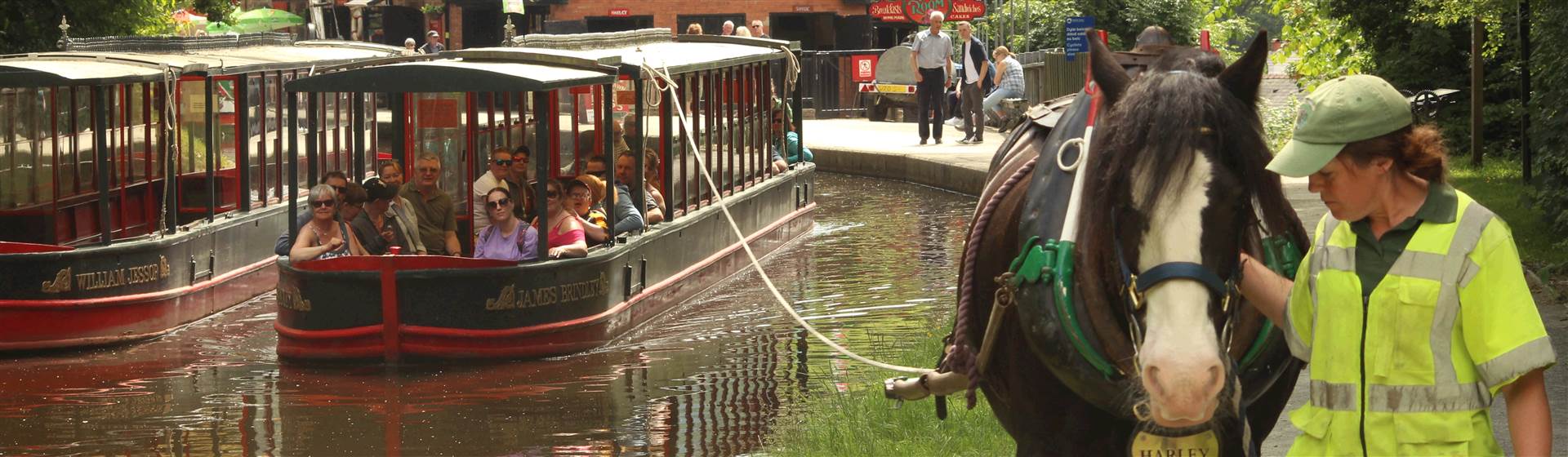 Llandudno and Llangollen Horse Drawn Boat